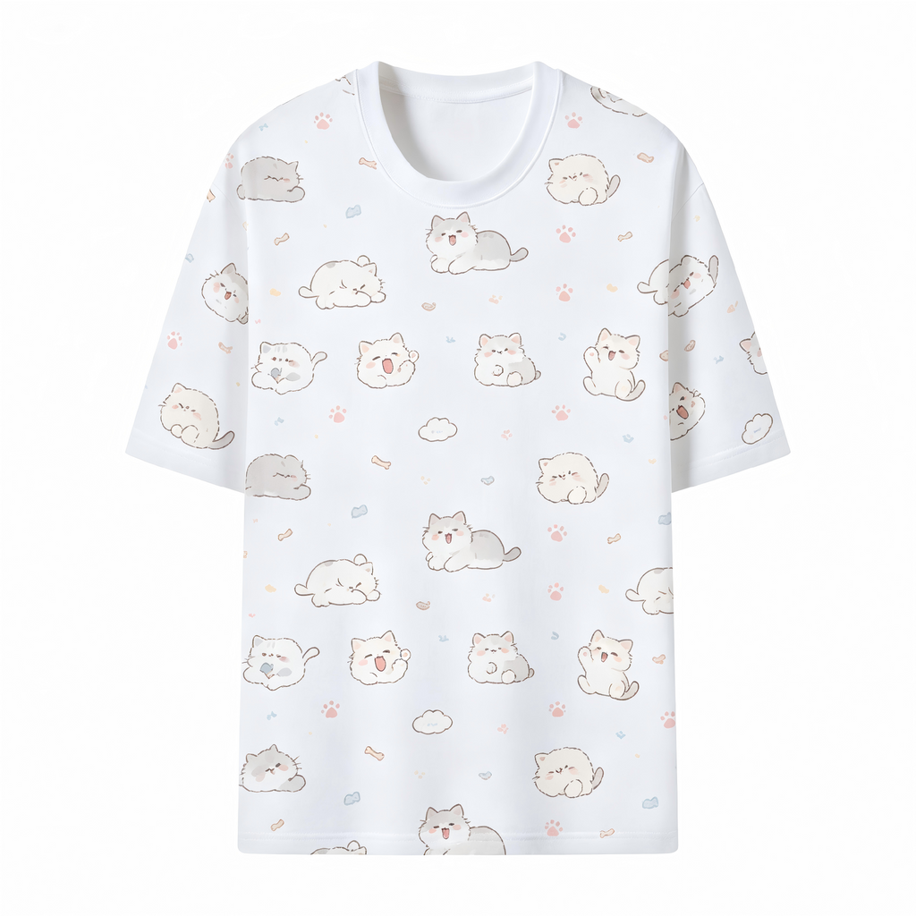 TCYHDX001  Custom Printed T-shirt (Sublimation / DTG / DTF Printing Supported)