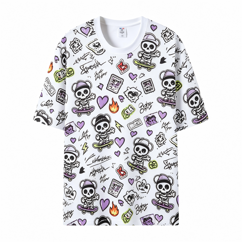 TCYHDX001  Custom Printed T-shirt (Sublimation / DTG / DTF Printing Supported)