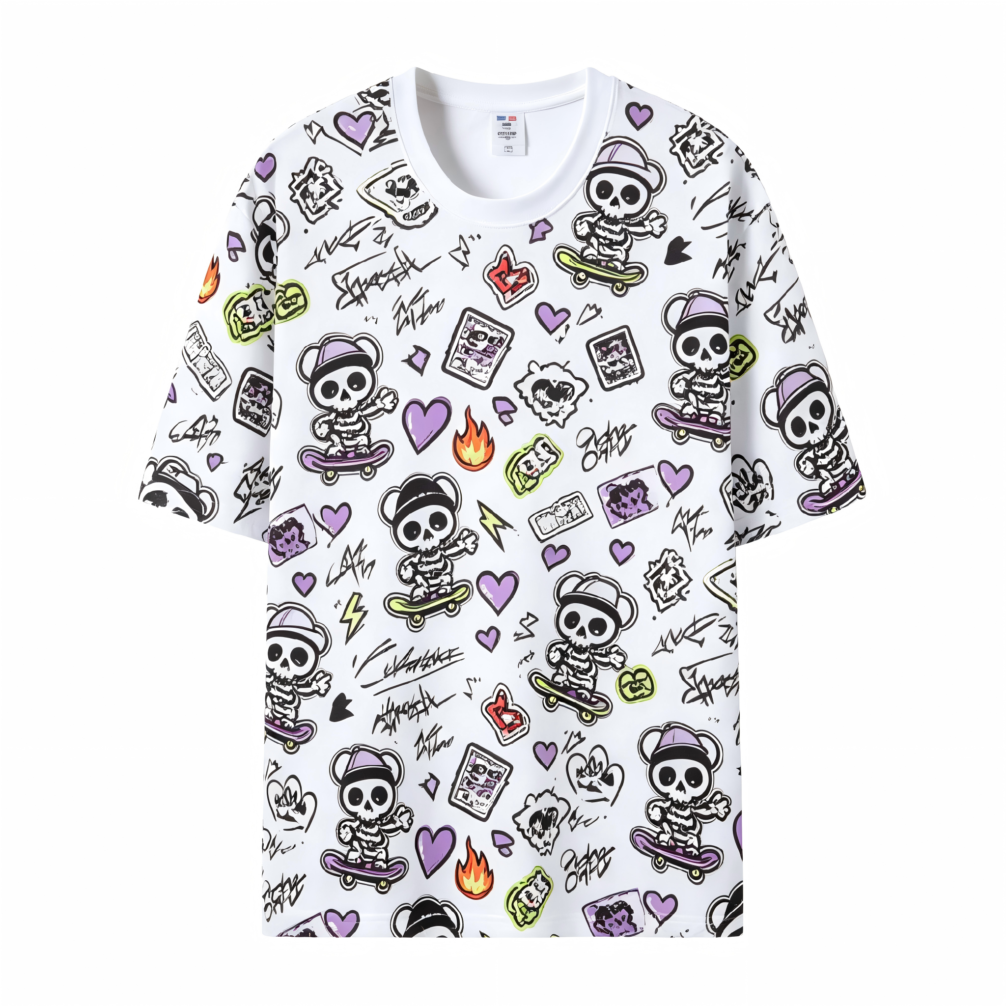 TCYHDX001  Custom Printed T-shirt (Sublimation / DTG / DTF Printing Supported)