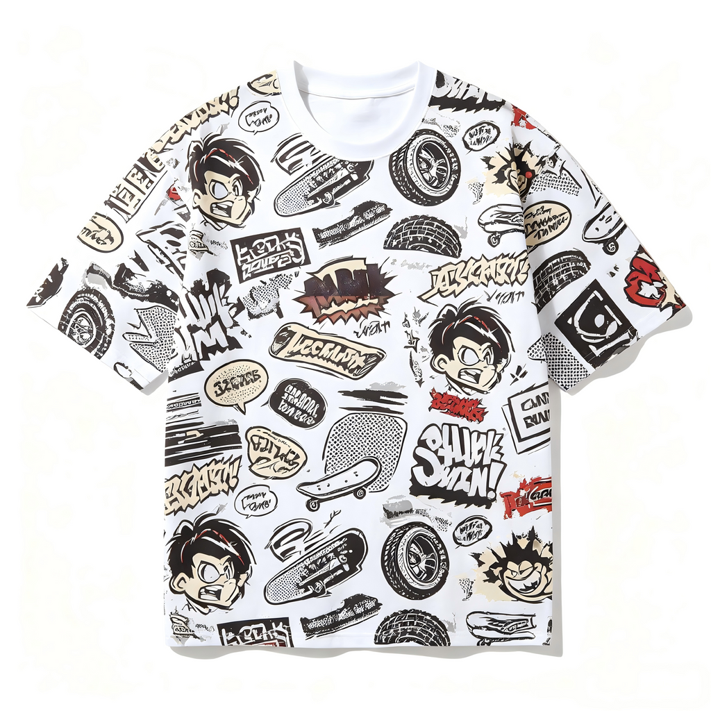 TCYHDX001  Custom Printed T-shirt (Sublimation / DTG / DTF Printing Supported)