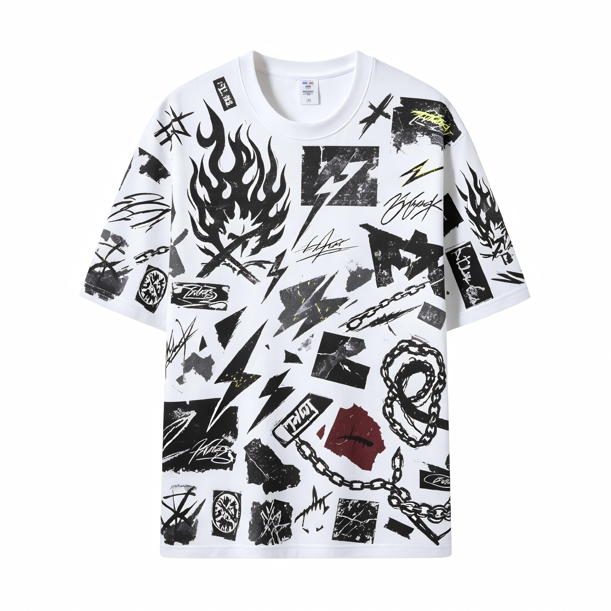 TCYHDX001  Custom Printed T-shirt (Sublimation / DTG / DTF Printing Supported)