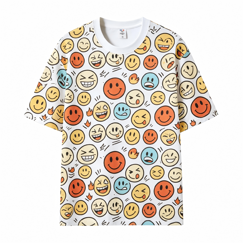 TCYHDX001  Custom Printed T-shirt (Sublimation / DTG / DTF Printing Supported)