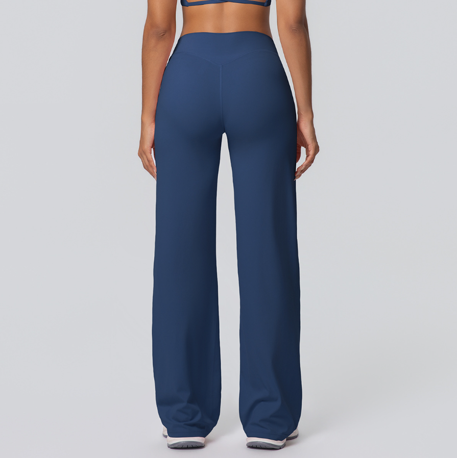 TCOMCK001 Double-sided Brushed Yoga Flared Leggings