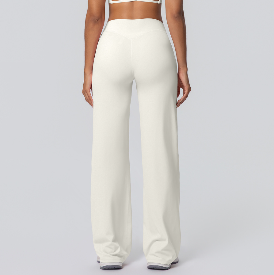 TCOMCK001 Double-sided Brushed Yoga Flared Leggings
