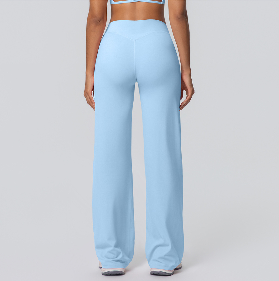 TCOMCK001 Double-sided Brushed Yoga Flared Leggings