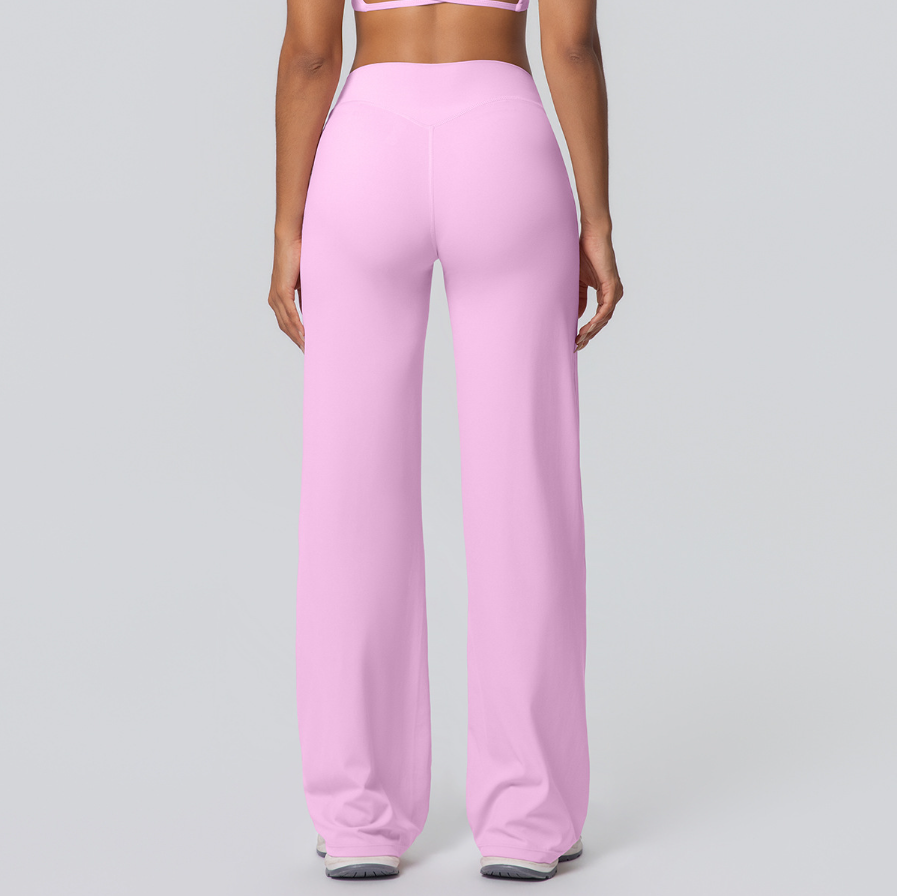 TCOMCK001 Double-sided Brushed Yoga Flared Leggings