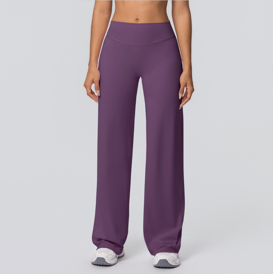 TCOMCK001 Double-sided Brushed Yoga Flared Leggings