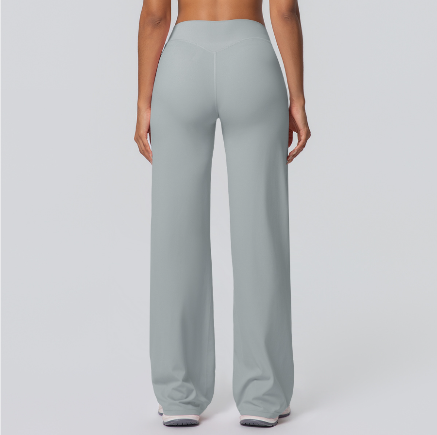 TCOMCK001 Double-sided Brushed Yoga Flared Leggings