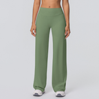 TCOMCK001 Double-sided Brushed Yoga Flared Leggings