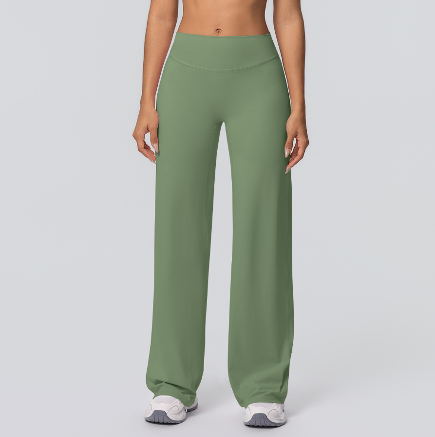 TCOMCK001 Double-sided Brushed Yoga Flared Leggings
