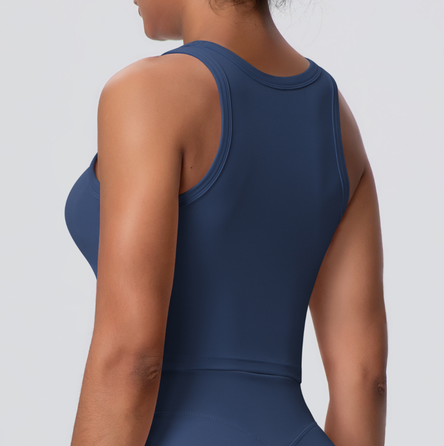 TCOMBX001 Built-in Bra Women Yoga Sports Tank Top