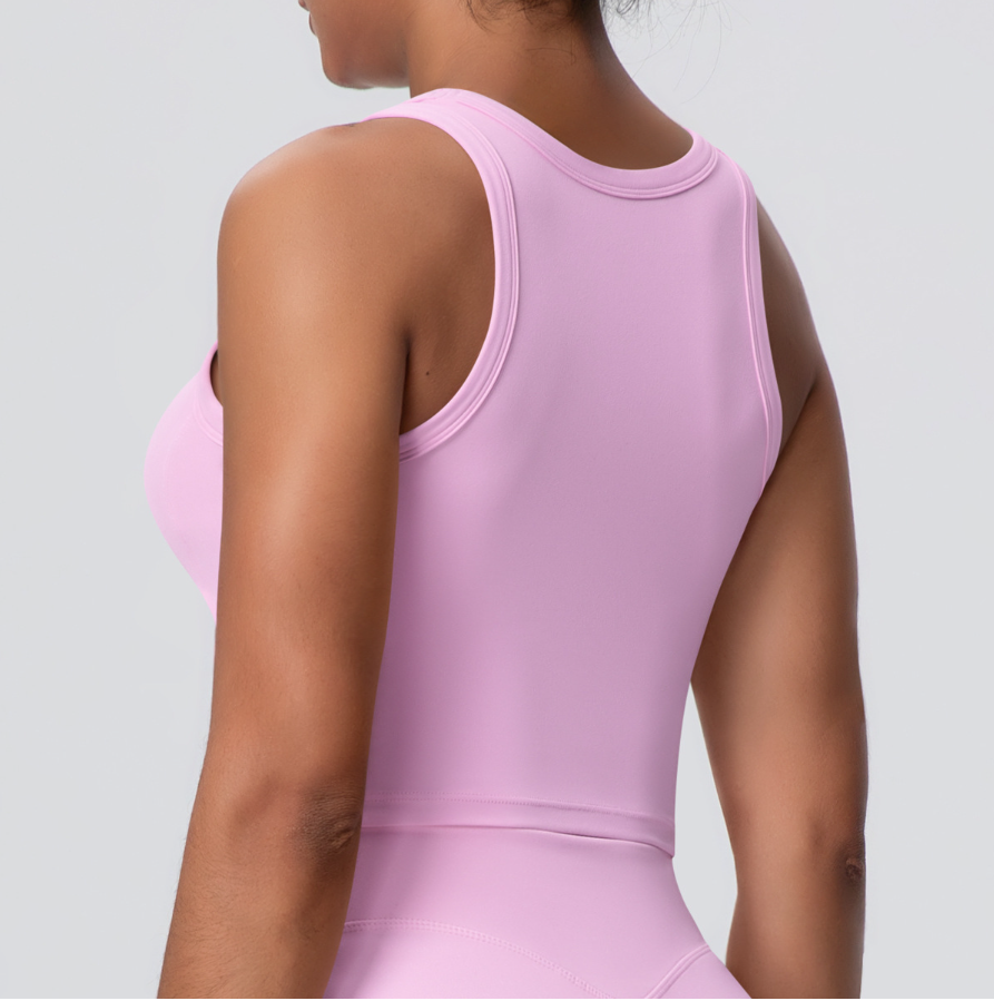 TCOMBX001 Built-in Bra Women Yoga Sports Tank Top