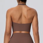 TCOMBX003 Halter Neck Women's Yoga Sports Tank Top