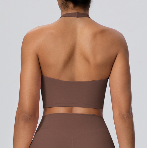 TCOMBX003 Halter Neck Women Yoga Sports Tank Top