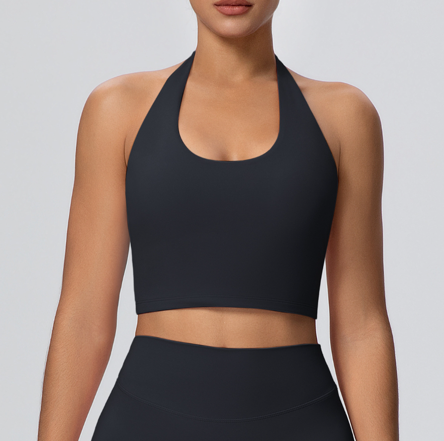 TCOMBX003 Halter Neck Women Yoga Sports Tank Top
