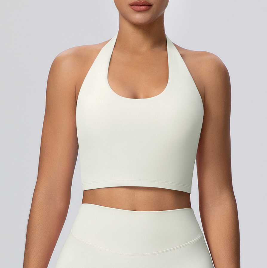 TCOMBX003 Halter Neck Women Yoga Sports Tank Top