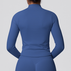 TCOMCX002 Zip Up Stand Collar Women's Yoga Sports Jacket