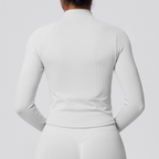 TCOMCX002 Zip Up Stand Collar Women's Yoga Sports Jacket