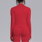 TCOMCX002 Zip Up Stand Collar Women's Yoga Sports Jacket