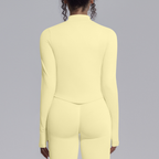 TCOMCX002 Zip Up Stand Collar Women's Yoga Sports Jacket