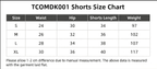 TCOMDK001 Color Block Cross Waist High Waist Yoga Shorts