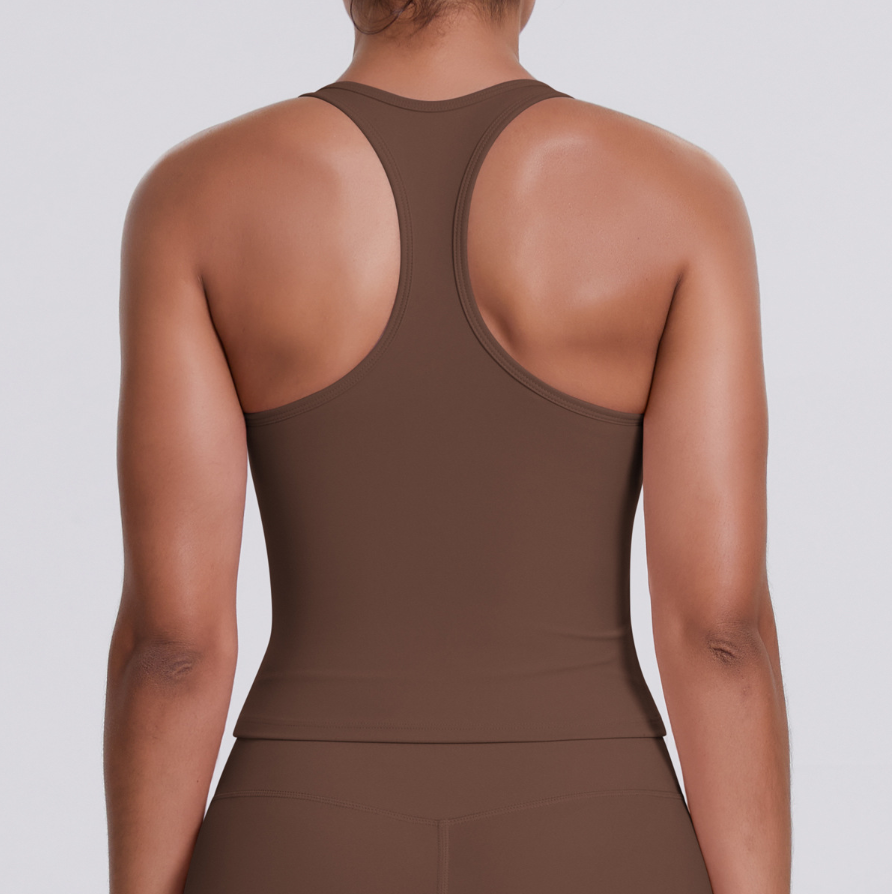 TCOMBX008 Racerback Quick Dry Women Yoga Sports Tank Top