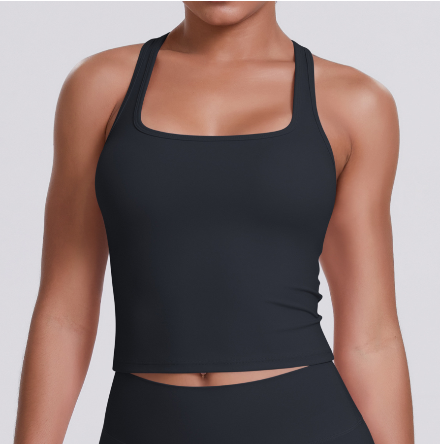 TCOMBX008 Racerback Quick Dry Women Yoga Sports Tank Top