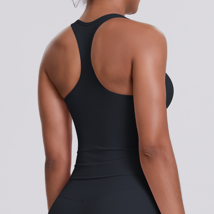TCOMBX008 Racerback Quick Dry Women Yoga Sports Tank Top