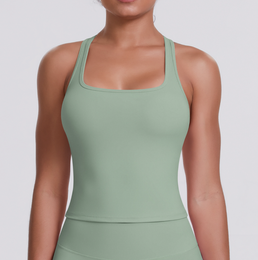 TCOMBX008 Racerback Quick Dry Women Yoga Sports Tank Top