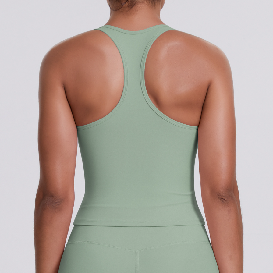 TCOMBX008 Racerback Quick Dry Women Yoga Sports Tank Top