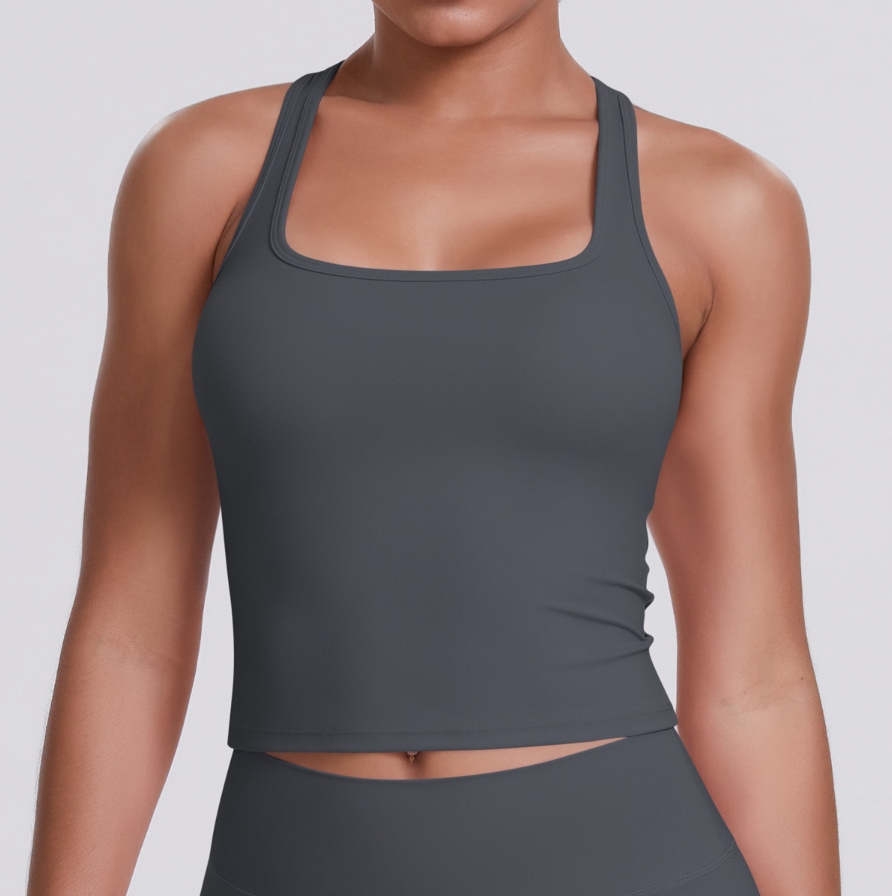 TCOMBX008 Racerback Quick Dry Women Yoga Sports Tank Top