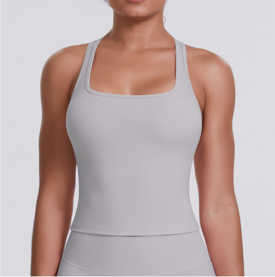 TCOMBX008 Racerback Quick Dry Women Yoga Sports Tank Top
