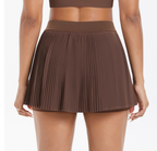 TCOMDQ001 Falda de tenis plisada con shorts interiores