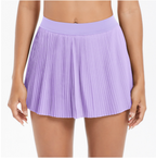 TCOMDQ001 Falda de tenis plisada con shorts interiores