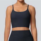 TCOMBX009 Thin Strap Square Neck Sports Yoga Cami Tank Top