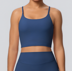 TCOMBX009 Thin Strap Square Neck Sports Yoga Cami Tank Top