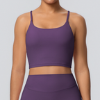 TCOMBX009 Thin Strap Square Neck Sports Yoga Cami Tank Top