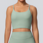 TCOMBX009 Thin Strap Square Neck Sports Yoga Cami Tank Top