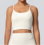 TCOMBX009 Thin Strap Square Neck Sports Yoga Cami Tank Top