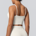 TCOMBX009 Thin Strap Square Neck Sports Yoga Cami Tank Top