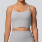 TCOMBX009 Thin Strap Square Neck Sports Yoga Cami Tank Top