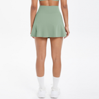 TCOMDQ002 High Waist Split Tennis Skirt