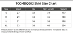 TCOMDQ002 High Waist Split Tennis Skirt