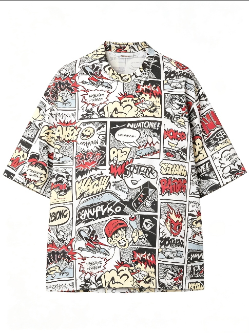 TCYHCS001 Short Sleeve Shirt | Custom Printing Supported (Sublimation / DTG / DTF)