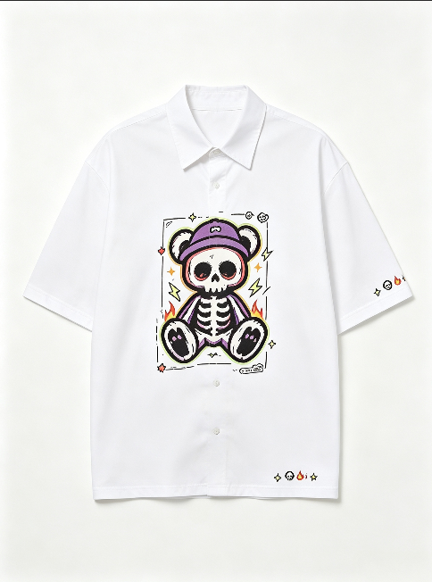 TCYHCS001 Short Sleeve Shirt | Custom Printing Supported (Sublimation / DTG / DTF)