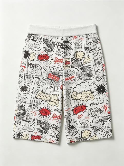 TCYHDK001 Knit Knee‑Length Shorts | Custom Printing Supported (Sublimation / DTG / DTF)