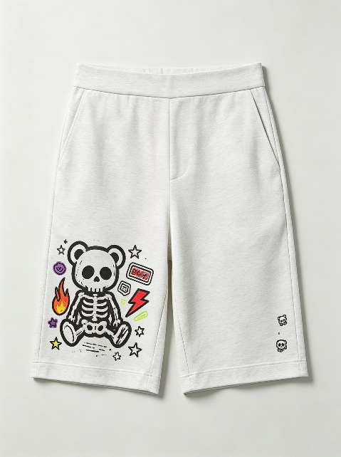 TCYHDK001 Knit Knee‑Length Shorts | Custom Printing Supported (Sublimation / DTG / DTF)