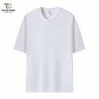 White Oversized T-Shirt with Logo